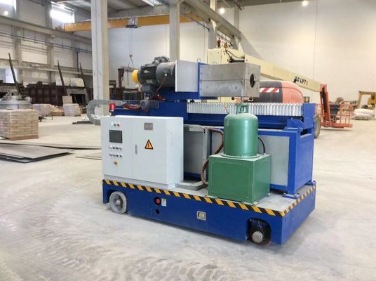 조절 가능한 총 전력 <150 KW 가스 흐름 기울기 범위 회전 디가저 합금 처리