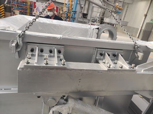 100 RPM 회전 속도, 주변 온도 ~ 80°C 온도 범위, 청소 및 유지 보수를 위한 쉬운 분해가 가능한 박스형 인라인 로터리 탈기 장치