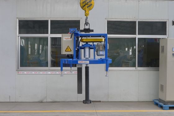 회전식 가스 제거기 장치 알루미늄 정련을 보류하는 400 Rpm
