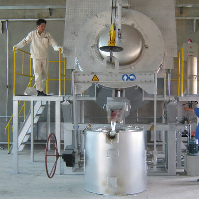 탄소강 알루미늄 고로 20-50 KW 권력과 ±1' Ｃ 탬프 콘트롤 정확도