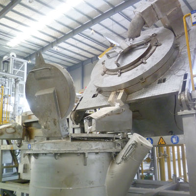 고로 500 - 1000 Kg / Hr를 잡는 탄소강 알루미늄
