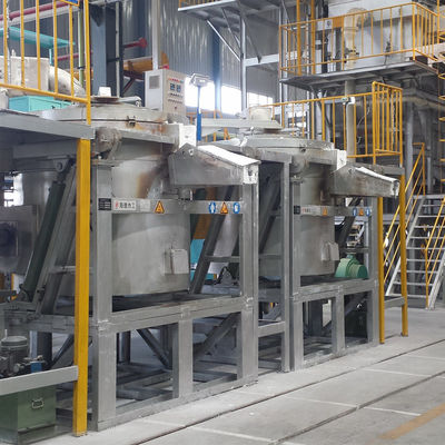 고로 500 - 1000 Kg / Hr를 잡는 탄소강 알루미늄