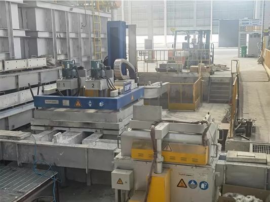 10t/h 알루미늄 합금 정제 및 탈가스 기계