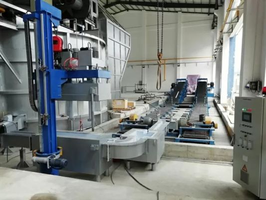 380V 950mm 알루미늄 발사소용 산업 진공 탈가스 장치