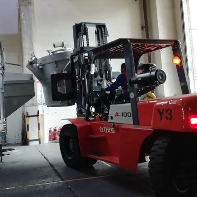 2000kg 용량 녹은 알루미늄 전송 캔 부드러운 표면 마무리