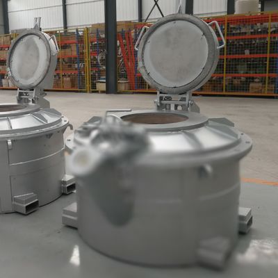 500 ~ 3000kg 알루미늄 주사기로 주사기 용 용 녹은 알루미늄 전송 캔