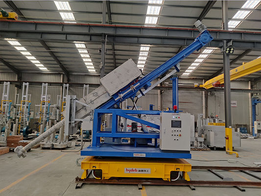 서보 모터 주입 압력 제어 0-300mm/s 속도 및 25MPa 압력의 알루미늄 정련용 로터리 플럭스 인젝터