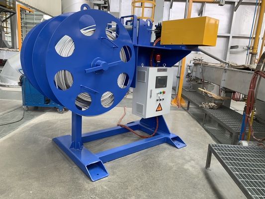8-13mm AlTiB 공급 막대와 저전압 부품 모터와 함께 2 막대기 공급 장치