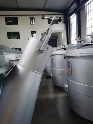 300kg 녹은 알루미늄 전송 캔 500kg 수동 조작 Foundry 캔 800kg 1000kg 녹은 알루미늄 캔