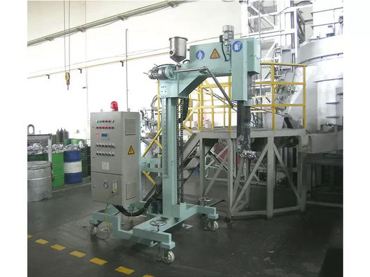 50Hz 가스 주입 그래피트 로터 100-600 R/min 3KW 총 전력으로 알루미늄 탈가스 기계