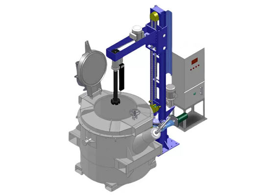 4 로터 알루미늄 탈가스 기계로 알루미늄 생산을 향상 0-600 R/min 그래피트 로터 속도 및 O2ppm≤5
