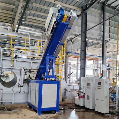 총 전력 150kW 그래피트 샤프트 박스 타입 인라인 로터리 디가스화 장치