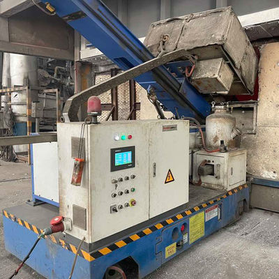 알루미늄 정제 디가스화 기계 15kW 총 전력 조절 가능한 가스 압력 0.1-0.6 MPa
