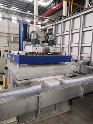그래피트 샤프트 물질 3단계 4선 전원 공급 장치와 함께 회전 디가스화 장치 100-500 Rpm 회전 속도