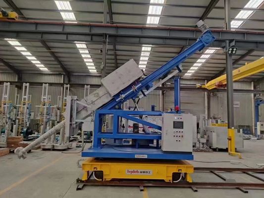 고주파 애플리케이션용 로터 플럭스 주입기 0-380 R/min 그래피트 로터 속도 50Hz 4500kg 순중량