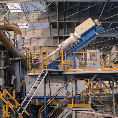 서보 모터 주입 압력 제어 0-300mm/s 속도 및 25MPa 압력의 알루미늄 정련용 로터리 플럭스 인젝터