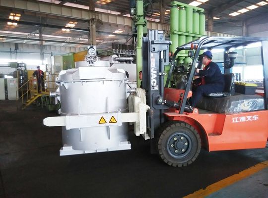 고온 응용 분야용 24개월 서비스 수명 용융 알루미늄 이송 래들