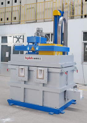 온도 범위 0~1200°C 상자형 직렬 회전 디가스화 장치 1200mm X 800mm X 1500mm 크기
