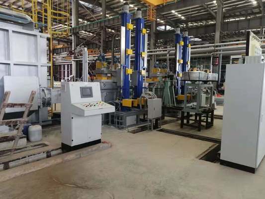 PLC 로터리 디가스 처리 장치 1200°C 100-600rpm 5-10KW