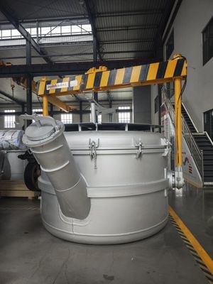 CE 인증 용융 알루미늄 이송 래들, 최대 1200°C 온도 범위