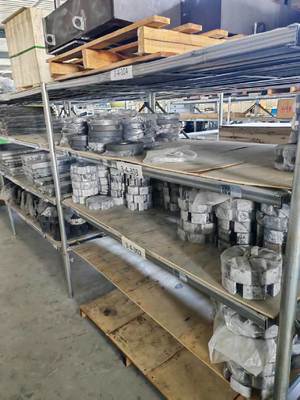 고온 가열 및 성능을 위한 맞춤형 흑연 로터