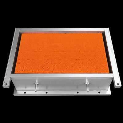 활성탄 다이캐스팅 기계 여과 박스, 60 PPI 세라믹 폼 필터 포함