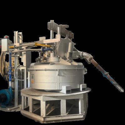 Compact Ladle Preheater with 1.6*1*2.8m Design and Up To 50 Tons Heating Capacity in Iron Grey