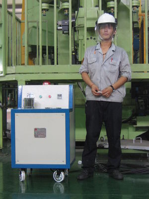 용융 알루미늄 내 수소의 정확한 분석 결정 측정 시간 5분 진공 챔버 크기 Φ90×50