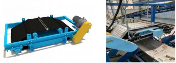 415V ± 10% 전원 공급 및 중앙 제어 시스템으로 시간당 5 톤의 폐기물 알루미늄 재활용 라인