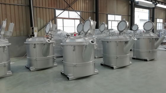 0.5T 은 용융 알루미늄 이송 국자 지게차 알루미늄 열전달