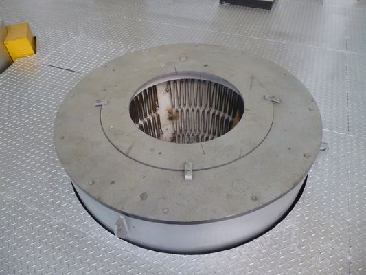 기름 연소 지주로 알루미늄 용해 기계 기름 연소 880mm 0.7mpa