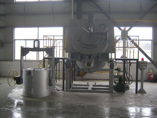 전기 300KG 알루미늄 도가니로
