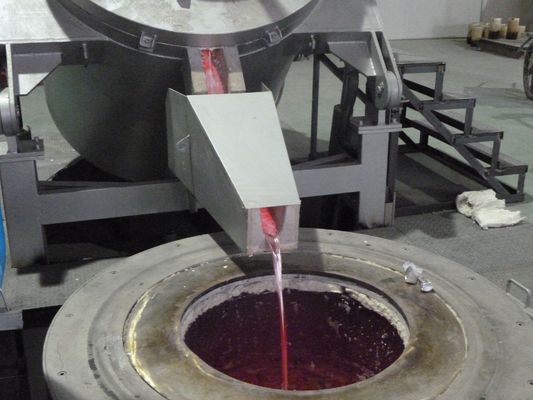 600KG 960C 알루미늄 용해로 알루미늄 합금 가스 도가니로