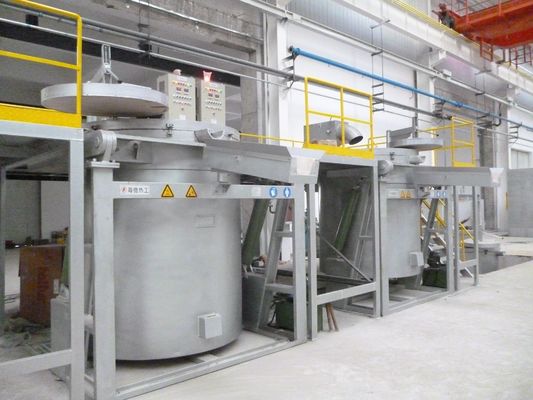 알루미늄 용해로 기계를 들고 있는 LPG 900C는 높은 활용도를 주조 죽습니다