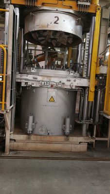 900KG 실버 알루미늄 도가니로