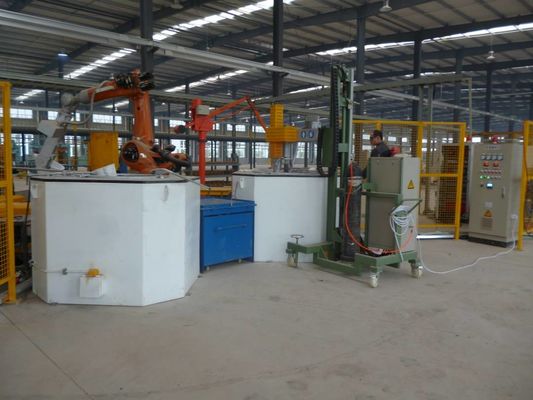 알루미늄을 위한 대안적인 300KG 0.30MPa 알루미늄 도가니 로 전기 도가니