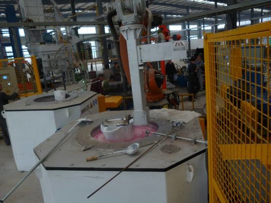 알루미늄을 위한 대안적인 300KG 0.30MPa 알루미늄 도가니 로 전기 도가니