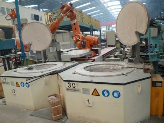 회색 쌍둥이 0.30MPa 알루미늄 작은 조각 녹는 산업 전기로 3500 Kg