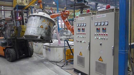 회색 쌍둥이 0.30MPa 알루미늄 작은 조각 녹는 산업 전기로 3500 Kg
