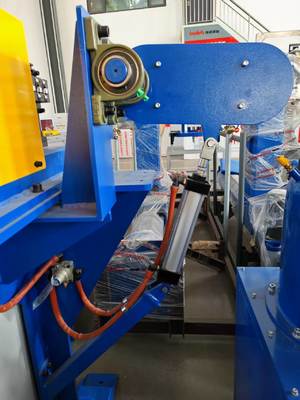 파란색 색과 220V 전원 공급과 함께 생산급 알루미늄 합금 막