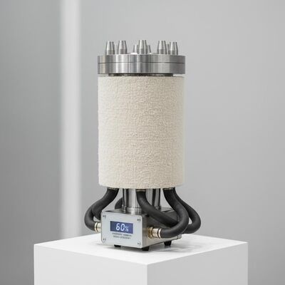 세라믹 섬유 담요 단열 회전 플럭스 주입기 금속 가출에서 수소 제거 및 60% 탈 가스 효율을 제공합니다